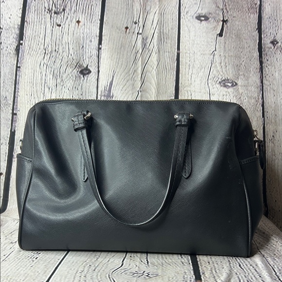 Coach Nancy satchel bag black leather - Picture 2 of 12